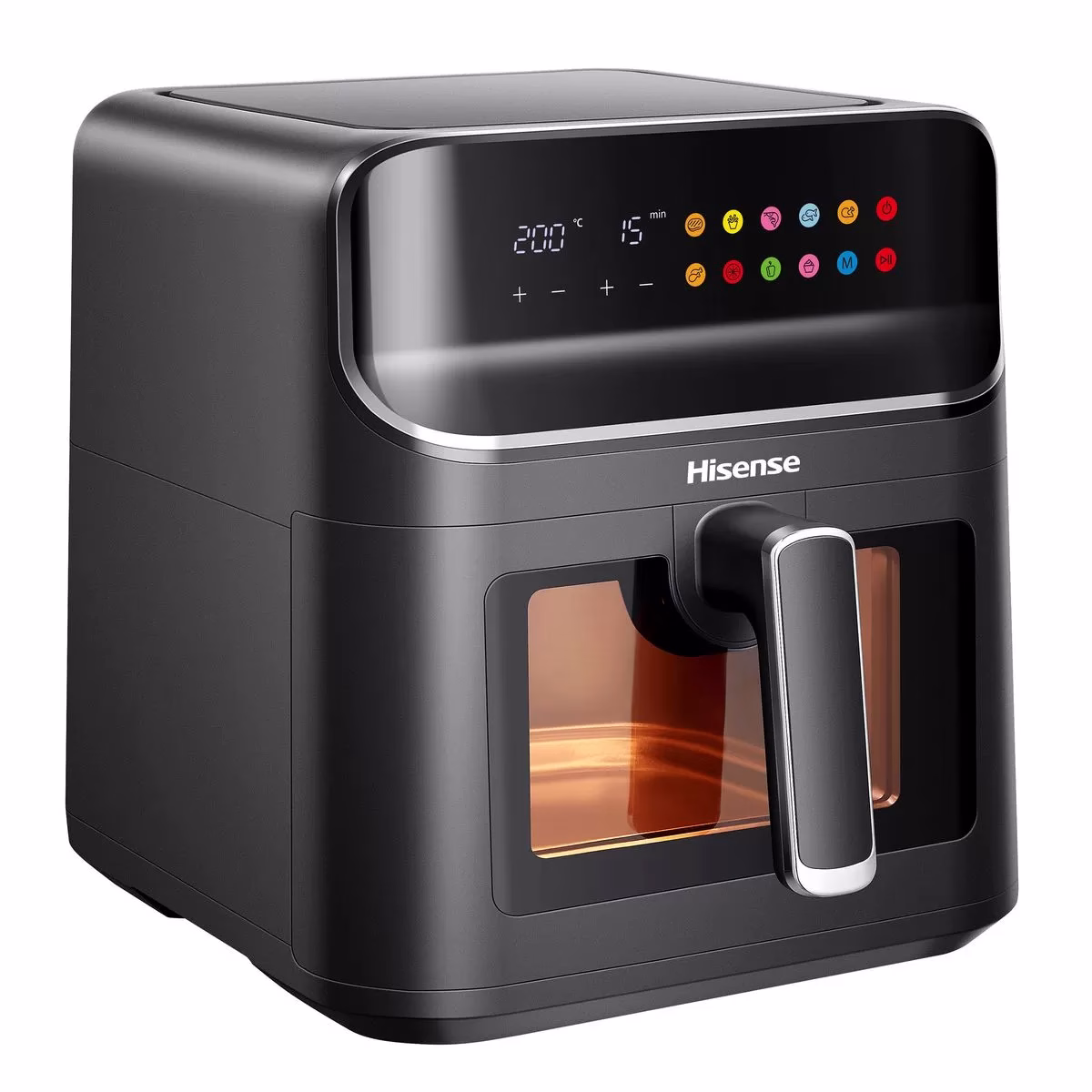 Hisense 6.7L Air Fryer H06AFBS2S3, Power 1350 W, With LED Display And Touch Control, Temperature Infinitely Adjustable without BPA and PFOA – Black (3YRs WRTY) - Image 11