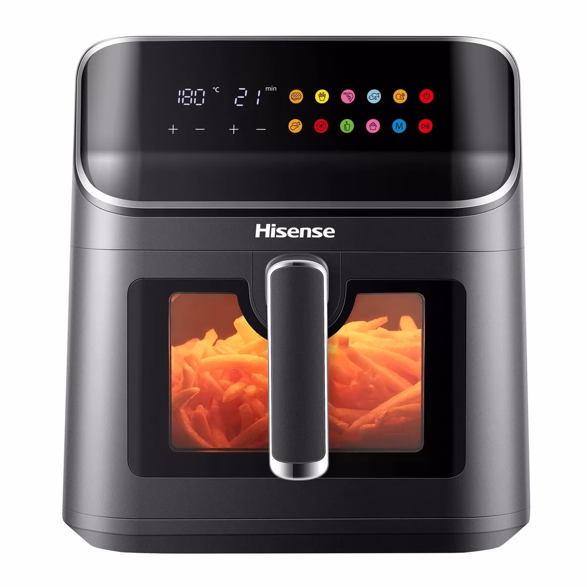 Hisense 6.7L Air Fryer H06AFBS2S3, Power 1350 W, With LED Display And Touch Control, Temperature Infinitely Adjustable without BPA and PFOA – Black (3YRs WRTY) - Image 10