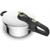 TEFAL Pressure Cooker, Secure Trendy, Silver, 4L-P2580400