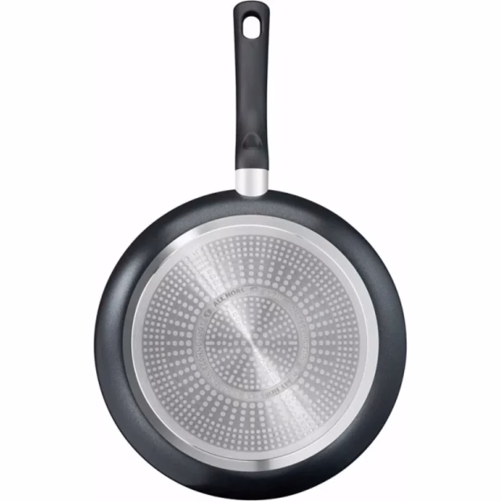 TEFAL 28cm Total Induction Frypan, Non-Stick Cookware, Thermo-Signal, Titanium Partials, 100% Safe Frying Pan, Black, Aluminium, G1520644 - Image 8