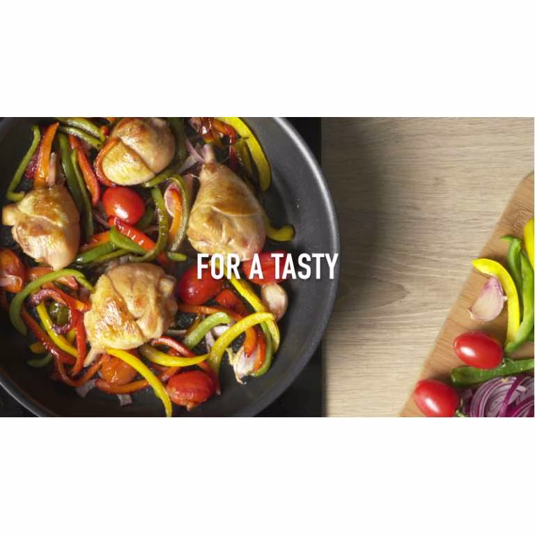 TEFAL Tempo Flame Tawa 30CM Pan, Non-stick Cookware, Thermo-Spot, Red, Aluminium, 2 Years Warranty, C3041583 - Image 3